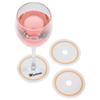 PAPER DRINK NAME COLLARS W/GOLD BORDER - Party Supplies - 50 Pieces view 3