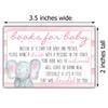 Elephant Books for Baby shower insert - Set of 40 view 3