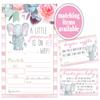 Elephant Books for Baby shower insert - Set of 40 view 4