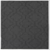 Garland Rug Brentwood Double Quatrefoil Indoor/Outdoor Area Rug, 6-Feet by 8-Feet, Cinder Gray view 1