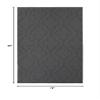 Garland Rug Brentwood Double Quatrefoil Indoor/Outdoor Area Rug, 6-Feet by 8-Feet, Cinder Gray view 3