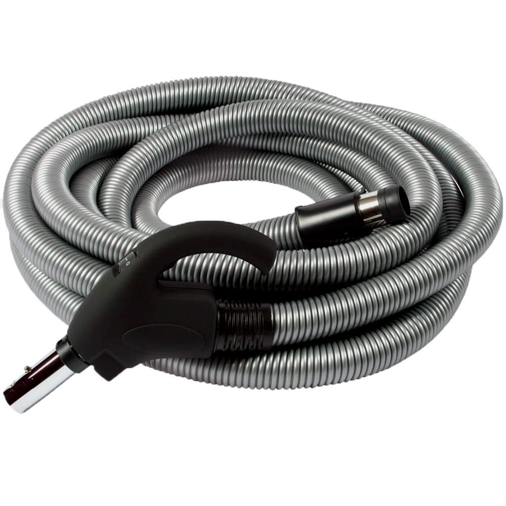 Cen-Tec Systems 99506 35 Ft. Low Voltage Central Vacuum Hose Dark Gray