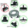 Cen-Tec Systems 99506 35 Ft. Low Voltage Central Vacuum Hose Dark Gray view 4