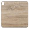 ARCOS Cutting Board with Hanger and Wood Style. Smooth Surface for Chopping Food in Cellulose Fibre and Resin. Professional Meat and Vegetable Cutting Utensil. Serving Board. Color Brown. 17" x 13" view 1