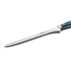 Arcos Forged Slicing Knife/Ham Knife 10 Inch Nitrum Stainless Steel and 250 mm blade. Micarta Handle & Special Silk Edge and Silver Blade. Series Brooklyn. Greater comfort and resistance. Color Blue view 3