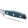 Arcos Forged Slicing Knife/Ham Knife 10 Inch Nitrum Stainless Steel and 250 mm blade. Micarta Handle & Special Silk Edge and Silver Blade. Series Brooklyn. Greater comfort and resistance. Color Blue view 4