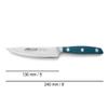 Arcos Forged Vegetable Knife Stainless Steel 5 Inch. Ergonomic Polyoxymethylene POM Handle & Special Silk Silver Blade 130 mm. Series Manhattan. Black Color. view 3