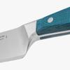 Arcos Forged Rocking Santoku Knife Stainless Steel 7 Inch. Micarta Handle & Special Silk Edge and Silver Blade 190 mm. Impress and Amaze with Every Cut. Series Brooklyn. Blue Color view 2