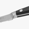 Arcos Forged Tomato Knife Serrated 5 Inch Stainless Steel. Ergonomic Polypropylene POM Handle & Special Silk Blade 130 mm. Series Manhattan. Blue Color. Impress and Amaze with Every Cut view 2