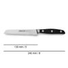 Arcos Forged Tomato Knife Serrated 5 Inch Stainless Steel. Ergonomic Polypropylene POM Handle & Special Silk Blade 130 mm. Series Manhattan. Blue Color. Impress and Amaze with Every Cut view 3