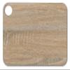 ARCOS Cutting Board with Hanger and Wood Style. Smooth Surface for Chopping Food in Cellulose Fibre and Resin. Professional Meat and Vegetable Cutting Utensil. Serving Board. Color Brown. 13" x 9" view 2