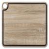 ARCOS Cutting Board with Channel and Hanger. Wood Smooth Surface for Chopping Food in Cellulose Fibre and Resin. Professional Meat and Vegetable Cutting Utensil. Serving Board. Color Brown. 17"x13" view 1