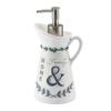 Avanti Linens - Soap Dispenser/Lotion Pump, Guest Bathroom Essentials, Chic Home Decor (Modern Farmhouse Collection) view 1