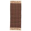 Lancaster Berry Black and Burgundy Plaid 36 x 13 Cotton Fabric Table Runner view 1