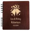 Future Mr Mrs Custom Wedding Bells (11"x8.5" or 8.5"x7") Guest Book Rustic Country Memory Book for Guests Photo Album view 1