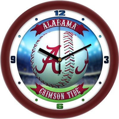 Alabama Crimson Tide - Home Run Wall Clock