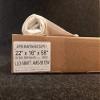 White 55 Gallon Trash Bag Dimensions: 22X16X58 view 1