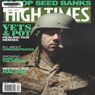 High Times Magazine, Vets & Pot - April 2017 (Single Issue Magazine)