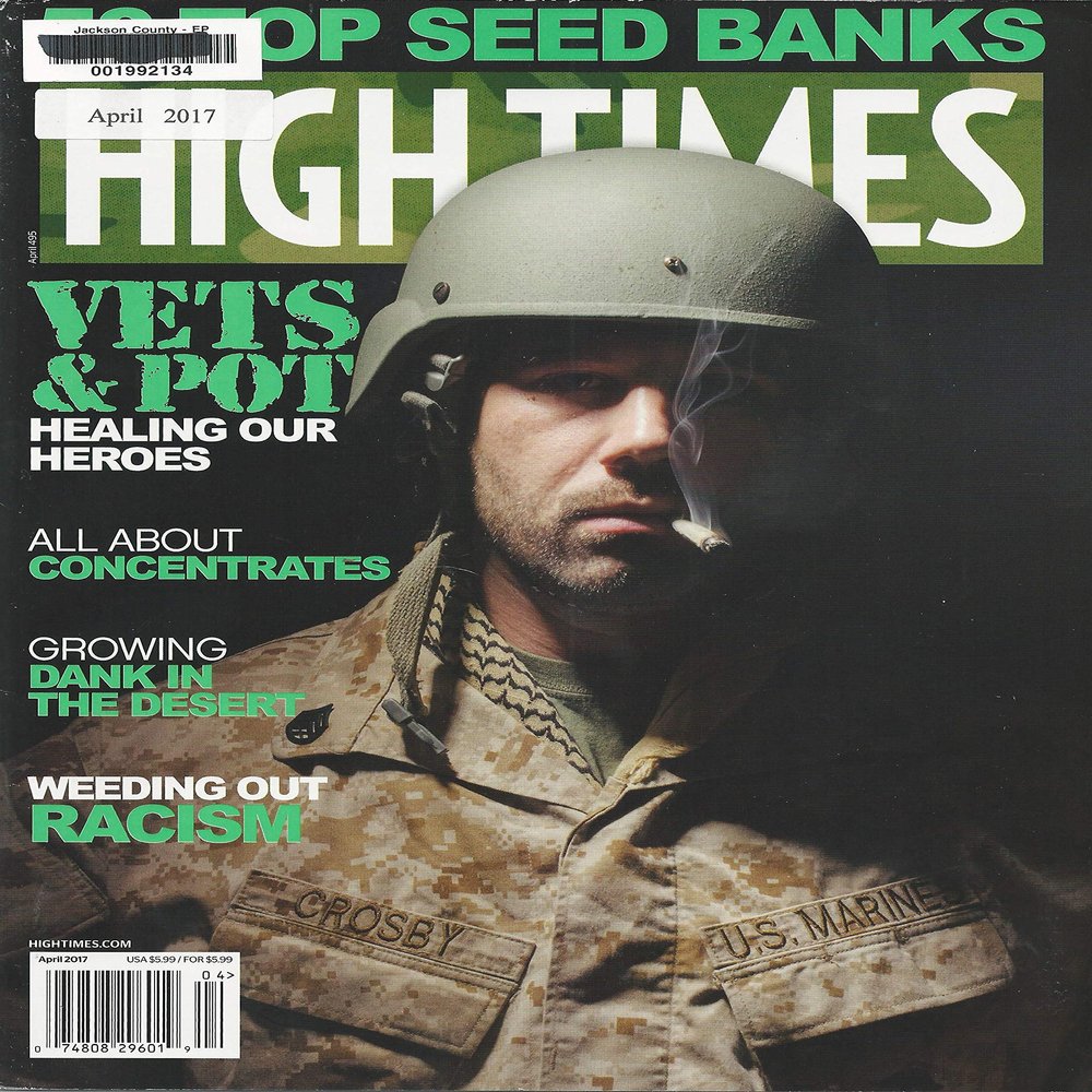 High Times Magazine, Vets & Pot - April 2017 (Single Issue Magazine)