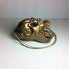 Aztec Death Whistle - Golden Skull view 2