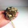 Aztec Death Whistle - Golden Skull view 4