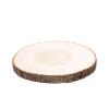 11-15-Inch Wide Natural Round Poplar Wooden Slices Discs for Rustic Wedding Centerpieces, Party Table Dcor, DIY Crafts, Cake Stands, Wood Burning, and Home Decorations view 1