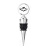 Claddagh Two Hands Holding Heart with Crown Icon Steel Bottle Stopper Winestopper view 1