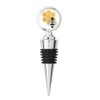 Bumble Bee with Honey Comb Cartoon Steel Bottle Stopper Winestopper view 1