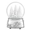 Reed And Barton Snow Globe, North Pole Bound Polar Bears Musical Snow Globe, Made From Resin & Glass, Silver-Plated Polar Bear, Plays Jingle Bell, Winter Decor, Christmas Decorations (Silver, 1 Piece) view 1