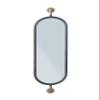 Creative Co-Op Swivel Wall Mount Metal Mirror with Brackets view 3