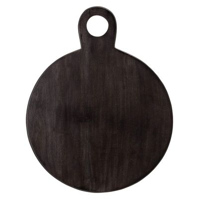 Bloomingville Black Acacia Wood Tray/Cutting Board