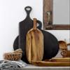 Bloomingville Black Acacia Wood Tray/Cutting Board view 4