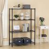 BestOffice 36"x14"x54" 4 Tier Layer Shelf Adjustable Steel Commercial Wire Metal Shelving Rack view 2