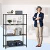 BestOffice 36"x14"x54" 4 Tier Layer Shelf Adjustable Steel Commercial Wire Metal Shelving Rack view 4