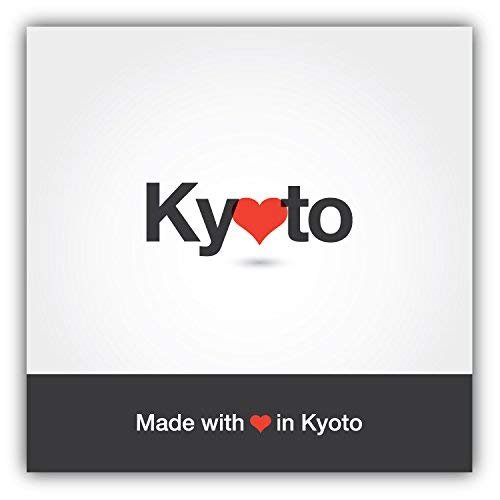 DG Graphics Kyoto Made with Love Travel Label Art Decor 5'' x 5'' Magnet Vinyl Magnetic Sheet for Lockers, Cars, Signs, Refrigerator