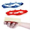 SoapStandle Bar Soap Gripper | No Goo or Mess Soap Holder for Bath and Showers | Non Slip Quick Dry Bar Soap Holder | Bathroom Accessories, Red and Blue - 2-Pack view 1