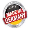 DG Graphics Made in Germany Flag Label Art Decor 5'' x 5'' Magnet Vinyl Magnetic Sheet for Lockers, Cars, Signs, Refrigerator view 1