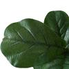 AMERIQUE Gorgeous & Dense 6' Fiddle Leaf Fig Tree Artificial Silk Plant with UV Protection, with Nursery Plastic Pot, Feel Real Technology, Super Quality, 6 Feet, Green view 3