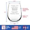1959 62nd Birthday Gifts Stemless Wine Glass for Women & Men | Cute Funny Wine Gift Idea | Unique Personalized Anniversary or Bday Glasses for Best Friend Turning 62 view 4