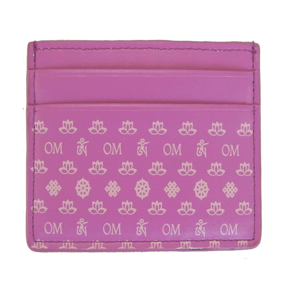 Feng Shui Violet OM Card Holder