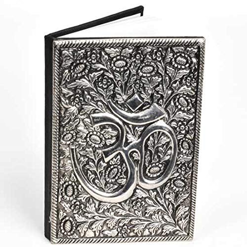 Song of India Metal Cover Om Notebook 6"x4"