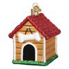 Old World Christmas Dog House Glass Blown Ornament for Christmas Tree, Handcrafted Holiday Decoration, Pet Collection view 1