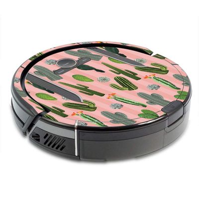 MightySkins Skin Compatible with Shark Ion Robot R85 Vacuum Minimum Coverage - Cactus Garden | Protective, Durable, and Unique Vinyl wrap Cover | Easy to Apply, Remove | Made in The USA