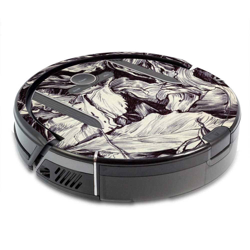 MightySkins Skin Compatible with Shark Ion Robot R85 Vacuum Minimum Coverage - Nest Sketch | Protective, Durable, and Unique Vinyl wrap Cover | Easy to Apply, Remove | Made in The USA