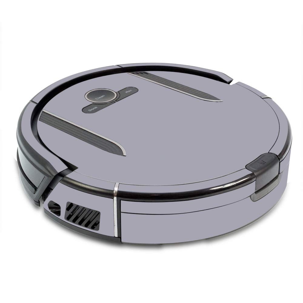 MightySkins Skin Compatible with Shark Ion Robot R85 Vacuum - Solid Gray | Protective, Durable, and Unique Vinyl Decal wrap Cover | Easy to Apply, Remove, and Change Styles | Made in The USA