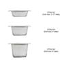 Thunder Group STPA3162 Steam Table Pan 1/6 Size 2-1/2" Deep view 4