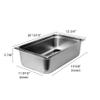 Thunder Group STPA3006 Steam Table Pan Full Size 6" Deep view 2