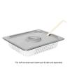 Thunder Group STPA5120CS Steam Table Pan Cover 1/2 Size Slotted with Handle view 4