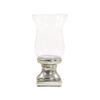ZENTIQUE Glass Decor Accent Dcor, One Size, Silver view 1