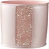 Popular Bath Sinatra Modern Bath Waste Basket Modern Classic Contemporary Decorative Beautiful Designs Bathroom Decor for Home Luxury Bath, Blush view 2